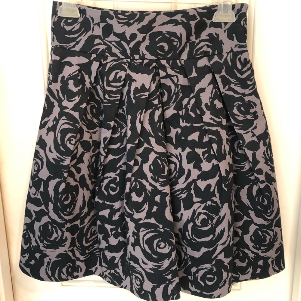 FREE with purchase: XXI black and grey skirt with flounce!  Size S